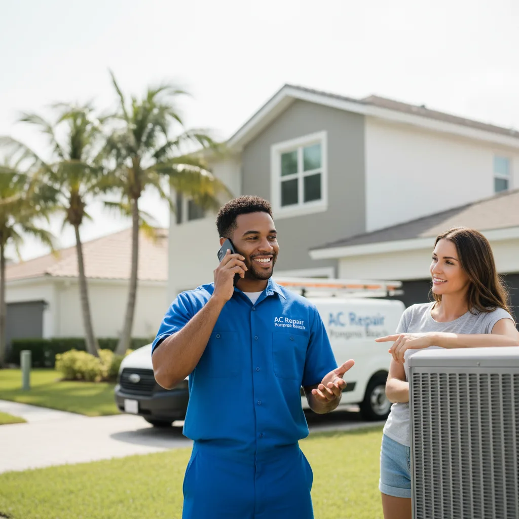 AC Repair Pompano Beach customer support in Chantilly